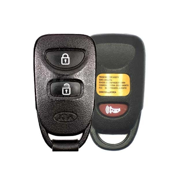 2009-2012 KIA Soul / 3-Button Keyless Entry Remote / PN: 95430-2K100 / NYOSEKS-AM08TX (Aftermarket))