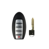 2016-2018 Nissan / 5-Button Smart Key / PN: 285E3-4RA0B / KR5S180144014 / (IC 204) (AFTERMARKET)