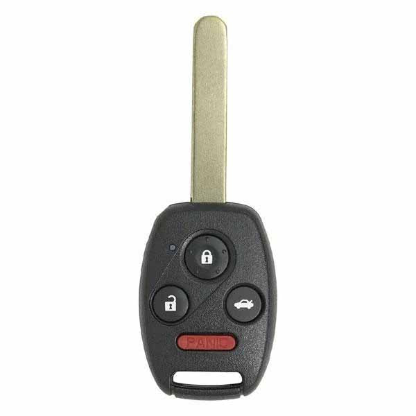 2012-2014 Honda Civic / Accord Plug In / 4-Button Remote Head Key / PN: 35118-TR0-A00 / N5F-A05TAA(Aftermarket)