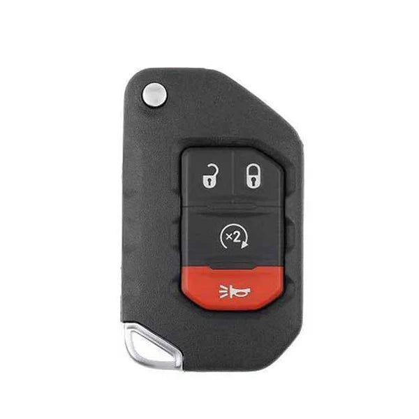 2018-2023 Jeep Wrangler Gladiator / 4-Button Smart Flip Key / PN: 68416784AA / OHT1130261 / SIP22 (AFTERMARKET)