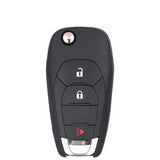 2019-2022 Chevrolet / 3-Button Remote Flip Key / PN: 13522783 / LXP-T003 (AFTERMARKET)