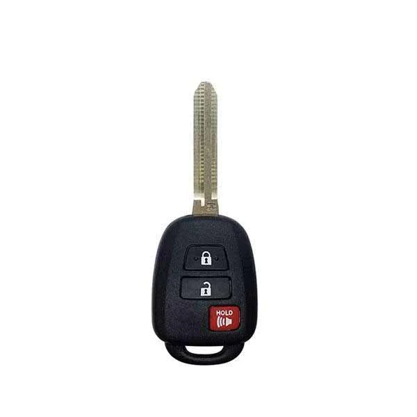 2013-2023 Toyota / 3-Button Remote Head Key / HYQ12BDM / (H CHIP) (AFTERMARKET)