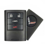 2005-2013 Chevrolet Corvette / 4-Button Smart Key / PN: 25926480 25926479 / M3N-5WY7777A (Aftermarket)