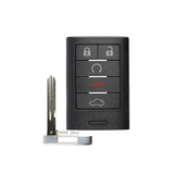 2008-2015 Cadillac CTS STS / 5-Button Smart Key / PN: 25943677 / M3N5WY7777A / (AFTERMARKET)